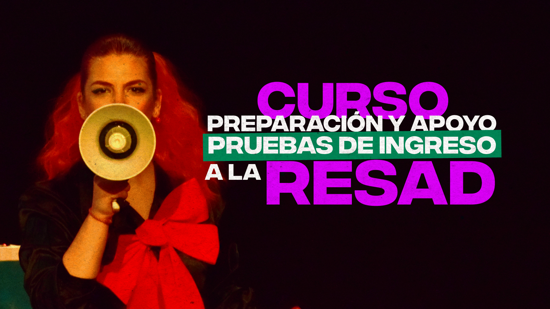 Curso de preparación y apoyo para las pruebas ingreso a la RESAD
